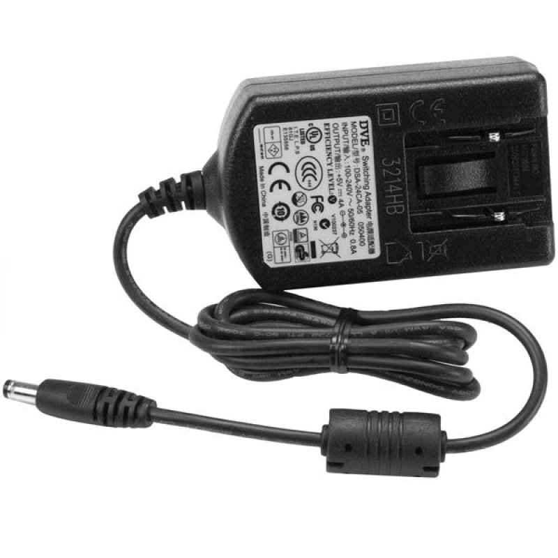 REPLACEMENT OR SPARE 5 VOLT POWER ADAPTER - 5V 4A - C BARREL
