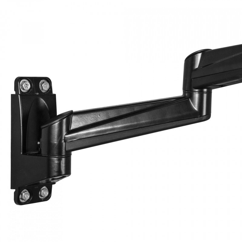 WALL MOUNT DUAL MONITOR ARM FOR TWO15-24IN MONITORS ARTICULATING