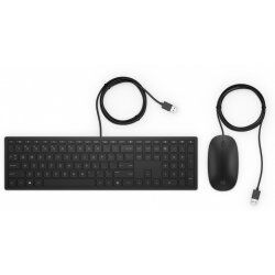 HP compatible Pavilion Wired Keyboard and Mouse 400