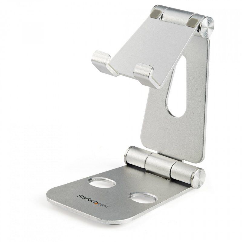 SMARTPHONE AND TABLET STAND PORTABLE AND FOLDABLE - ALUMINUM