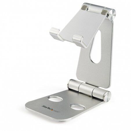 SMARTPHONE AND TABLET STAND PORTABLE AND FOLDABLE - ALUMINUM