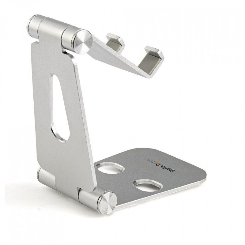 SMARTPHONE AND TABLET STAND PORTABLE AND FOLDABLE - ALUMINUM