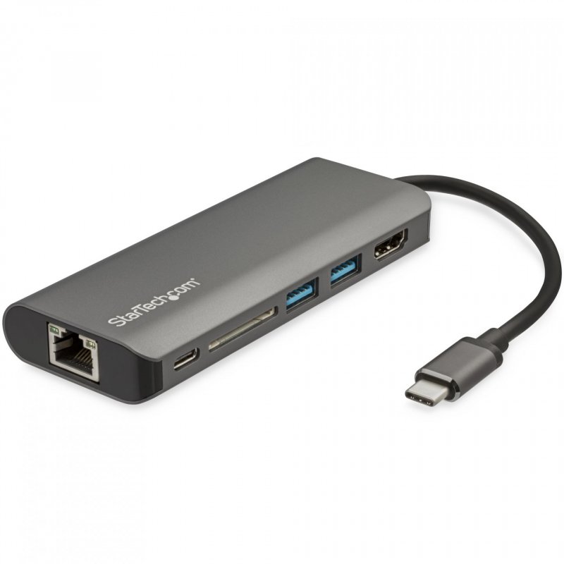 USB C MULTIPORT ADAPTER - HDMI 4K-2XA 1XC - SD READER-PD 3.0