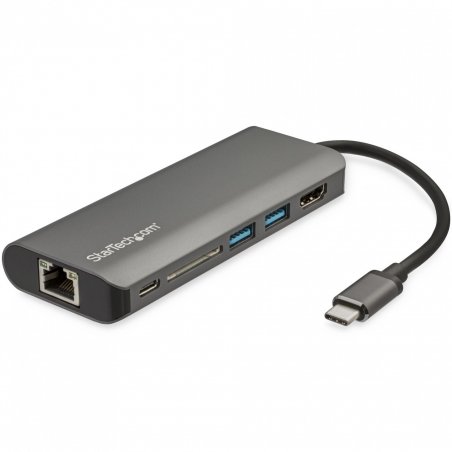 .com Adaptateur multiport AV numérique USB-C avec HDMI 4K - Lecteur de carte SD et PD