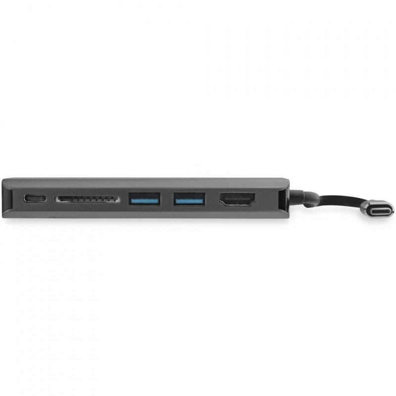 USB C MULTIPORT ADAPTER - HDMI 4K-2XA 1XC - SD READER-PD 3.0