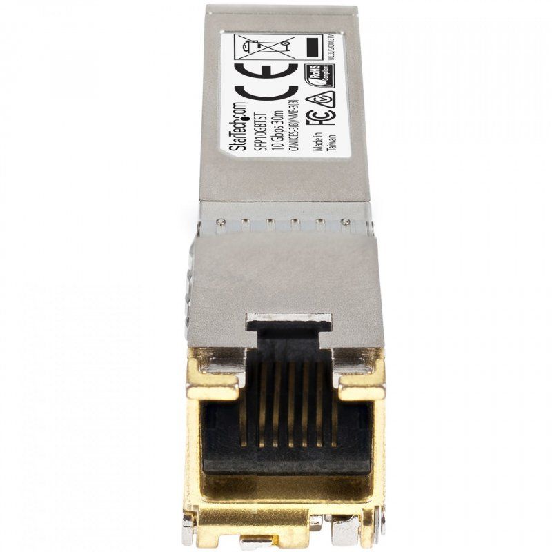 StarTech.com Cisco SFP-10GB-TC Compatible SFP+ Module - 10GBASE-T - SFP to RJ45 Cat6/Cat5e - 10GE Gigabit Ethernet SFP+ 