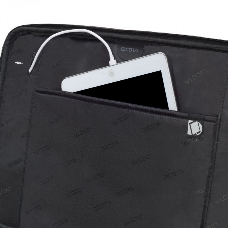 Dicota Eco Multi SELECT 14-15.6 notebook case 39.6 cm (15.6") Messenger case Black