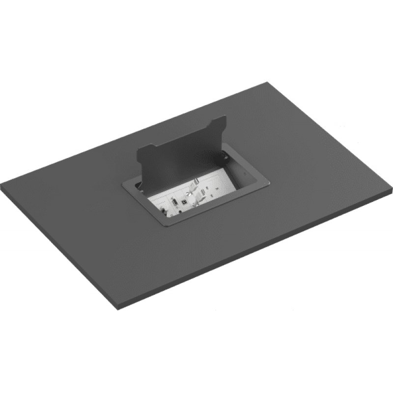 Vision TC3 SURRTB cable organizer Desk Cable box Black, White 1 pc(s)