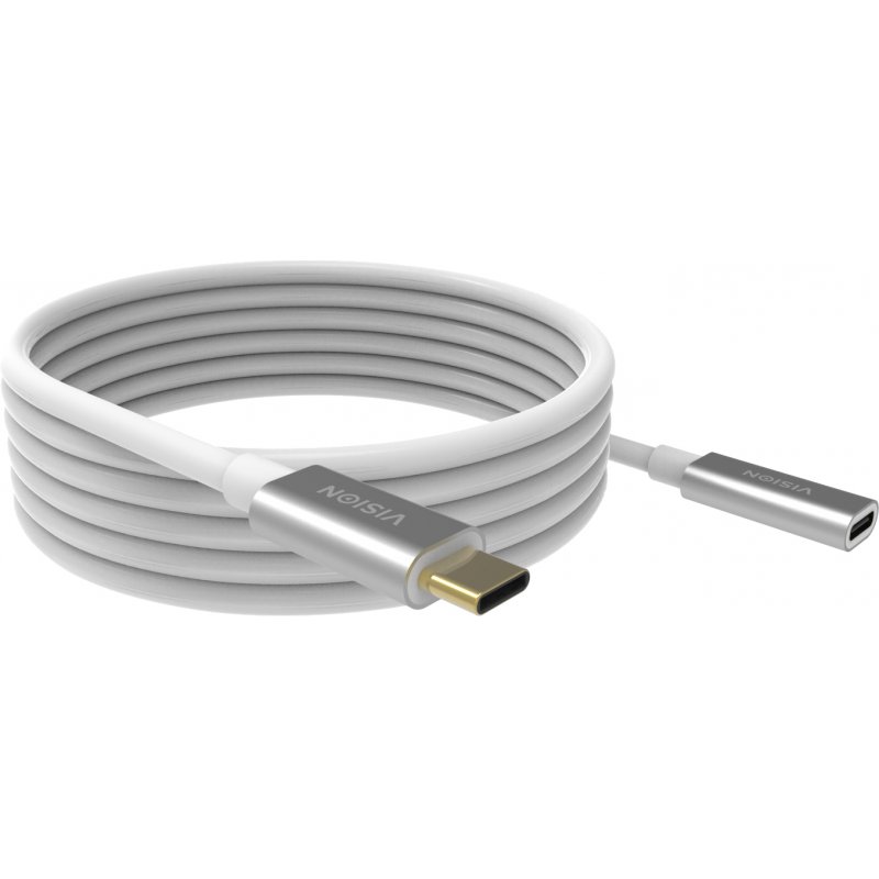 VISION compatible 2m White USB-C extension cable