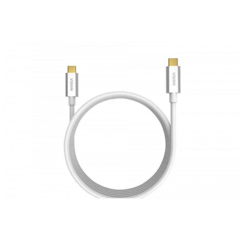 Vision TC 4MUSBC USB cable 4 m USB 3.2 Gen 2 (3.1 Gen 2) USB C White
