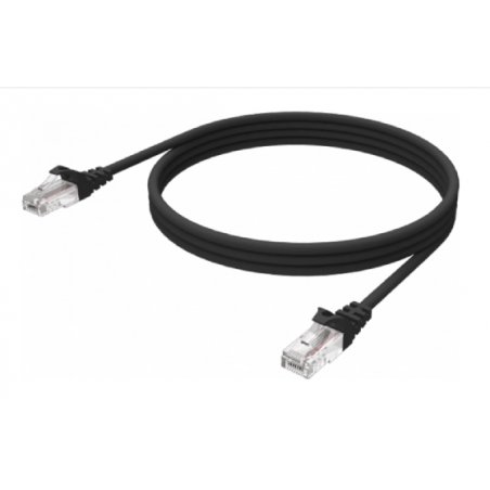 VISION compatible 1m Black CAT6 UTP cable