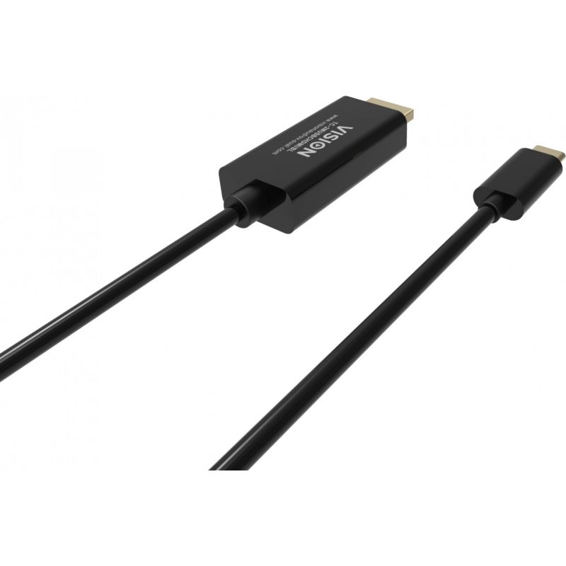 Vision TC-2MUSBCHDMI-BL 2 m USB Type-C HDMI Type A (Standard) Black