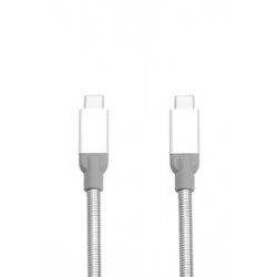 Verbatim USB-C to USB-C Stainless Steel Sync & Charge Cable USB 3.1 GEN 2 30cm