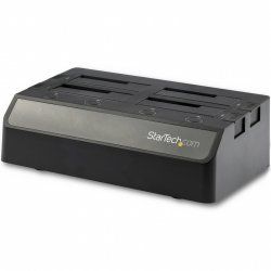 StarTech.com Station d'accueil USB 3.1 (10 Gb/s) pour 4 disques durs SATA III de 2,5" / 3,5" - Dock pour HDD / SSD avec 