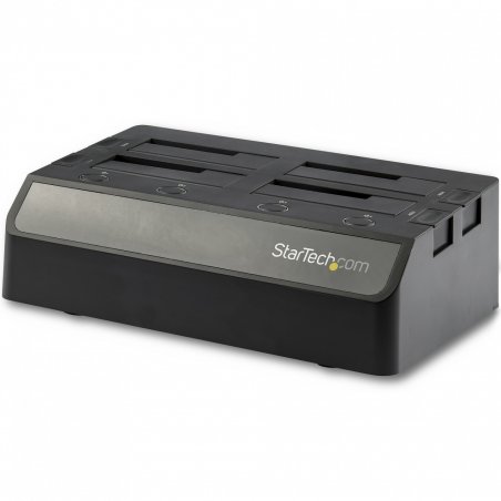 StarTech.com Station d'accueil USB 3.1 (10 Gb/s) pour 4 disques durs SATA III de 2,5" / 3,5" - Dock pour HDD / SSD avec 