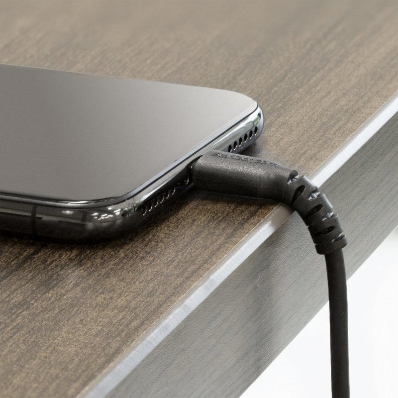 .com Câble USB Type-A vers Lightning - renforcé - 1 m - Noir