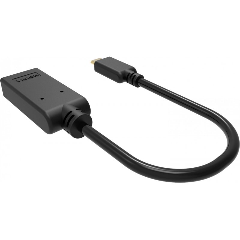 Vision TC-USBCHDMI/BL video cable adapter USB Type-C HDMI Type A (Standard) Black