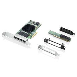 INTEL I350-T4 4 ETHERNET CARD F/ TC M + TS P330 TINY