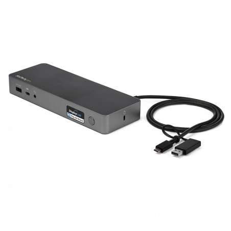 .com Station d'accueil USB Type-C/A 2 écrans - PD 60 W - 2x DP, 2x HDMI - 4x USB 3.0