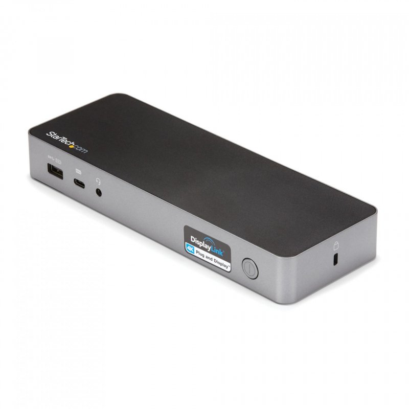 StarTech.com Dock Universel USB-C & USB-A - Station d'Accueil Hybride à Double Écran 4K 60Hz HDMI & Displayport - Hub 