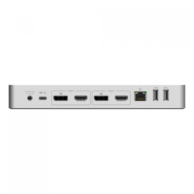 .com Station d'accueil USB Type-C/A 2 écrans - PD 60 W - 2x DP, 2x HDMI - 4x USB 3.0