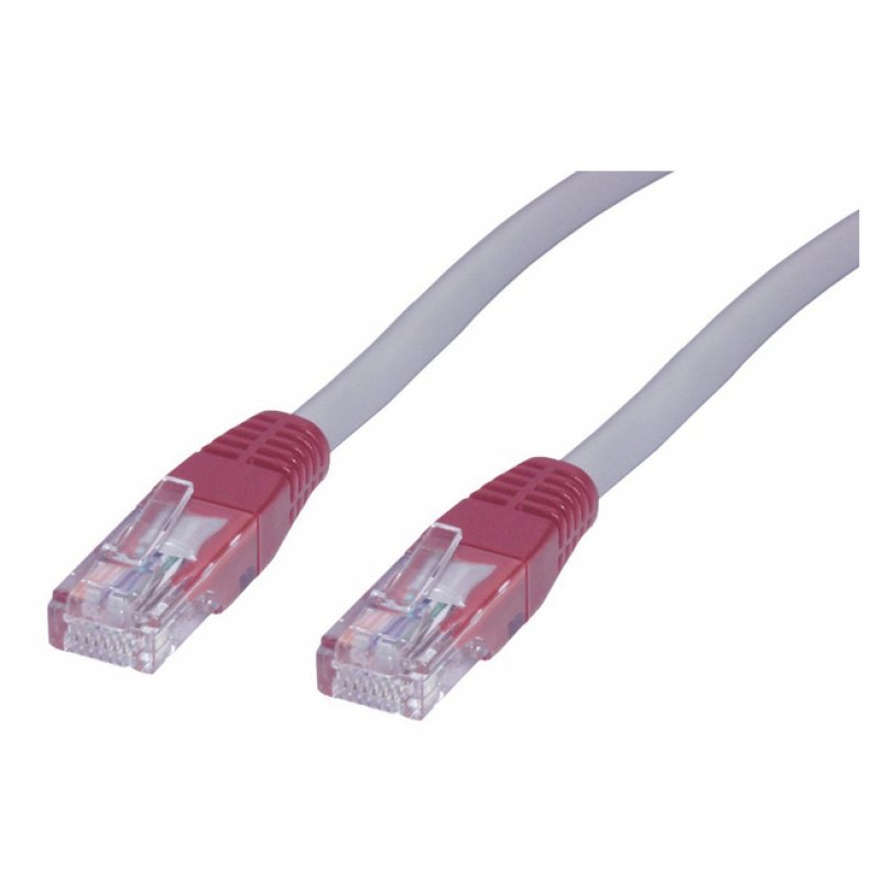 Câble Cat 5e RJ45 U/UTP - 10m Gris