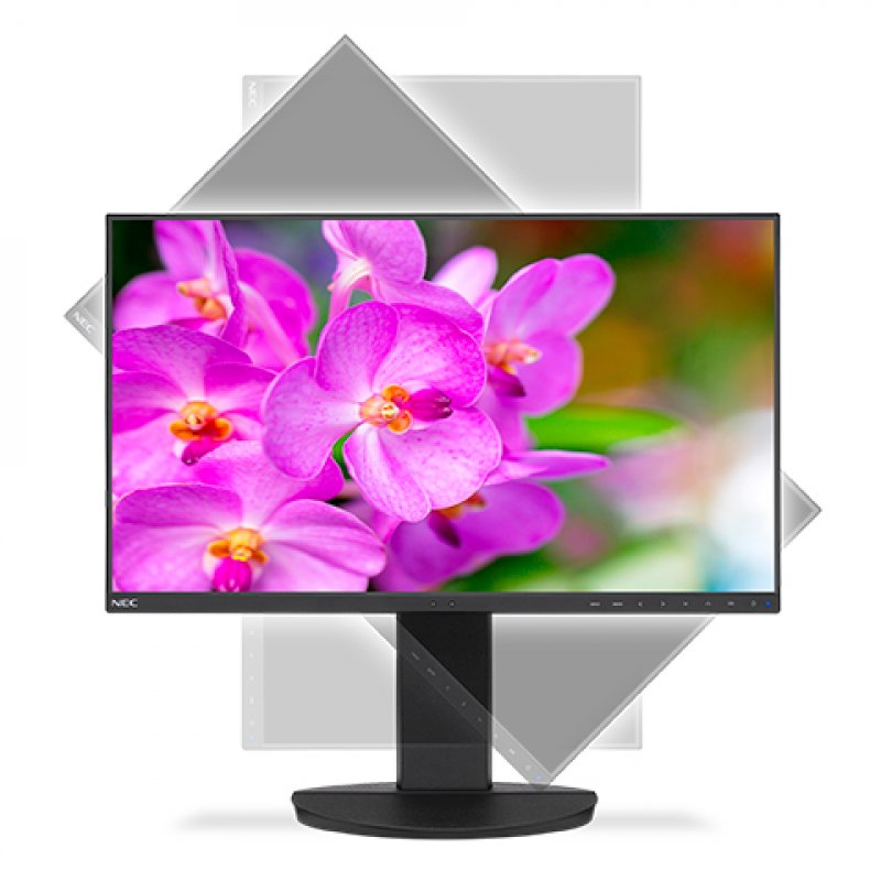 NEC MultiSync EA241F-BK LED display 61 cm (24") 1920 x 1080 pixels Full HD Black