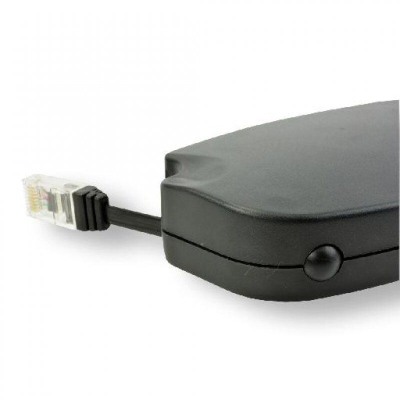 CAT 6 U/UTP RJ45 NETWORK CABLE RETRACTOR - 2.5M