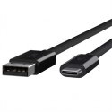 DLH DY-TU2701B câble USB 1 m USB 3.2 Gen 2 (3.1 Gen 2) USB A USB C Noir