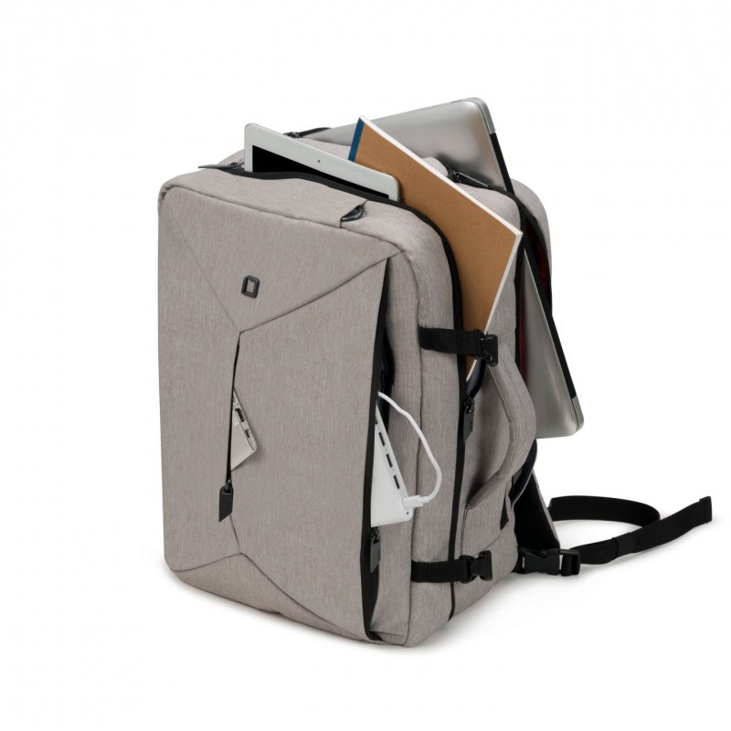 DICOTA Dual Plus EDGE notebook case Backpack Grey