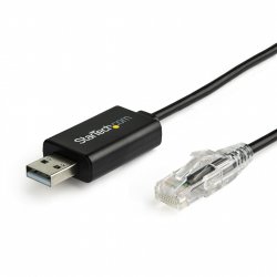 StarTech.com Câble console Cisco USB vers RJ45 de 1,8 m - Cordon rollover compatible Windows, Mac...