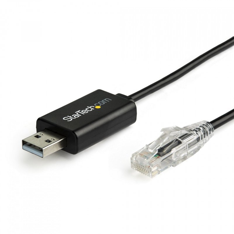 StarTech.com Câble console Cisco USB vers RJ45 de 1,8 m - Cordon rollover compatible Windows, Mac...