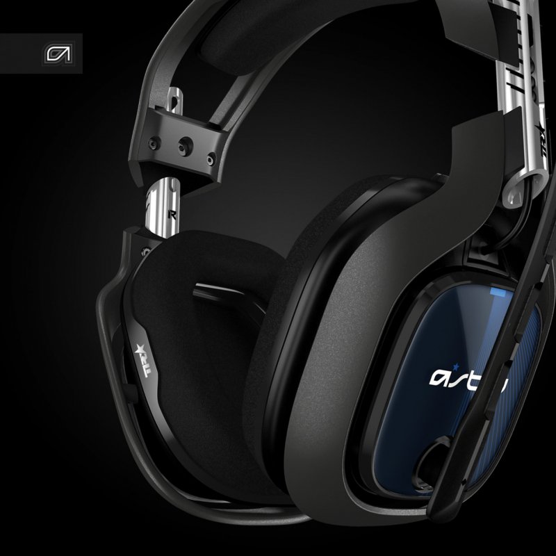 ASTRO Gaming A40 TR Casque Avec fil Arceau Jouer Noir, Bleu, Argent