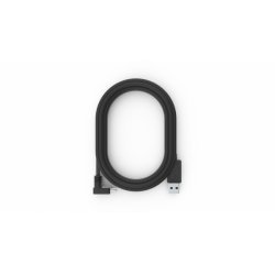 2m USB 3 Type Angled C to A