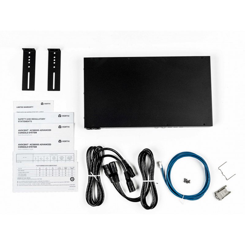 16-PORT ACS8000 CONSOLE SYSTEM SINGLE AC POWER SUPPLY