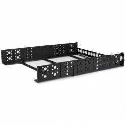 2U FIXED 19IN ADJUSTABLE DEPTH UNIVERSAL SERVER RACK RAILS