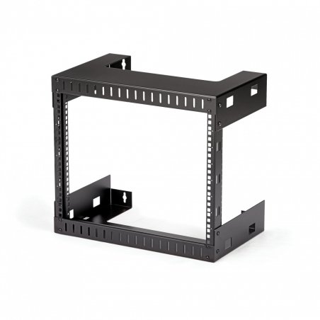 StarTech.com 8U 19" Wall Mount Network Rack - 12" Deep 2 Post Open Frame Server Room Rack for Data/AV/IT/Computer Equipm