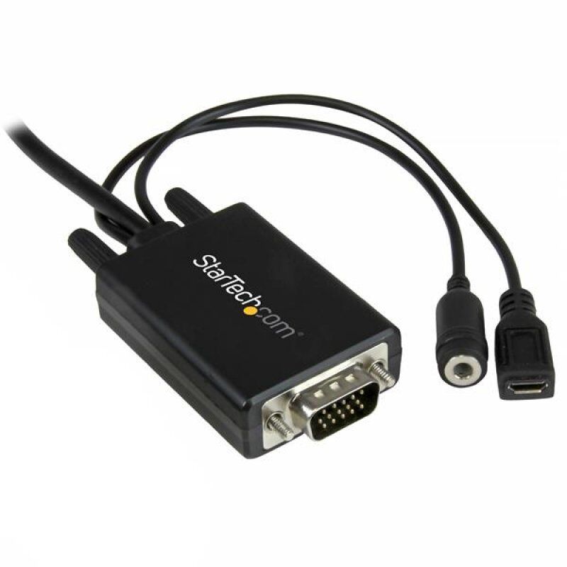 StarTech.com DisplayPort to VGA Adapter Cable with Audio - 10ft (3m)