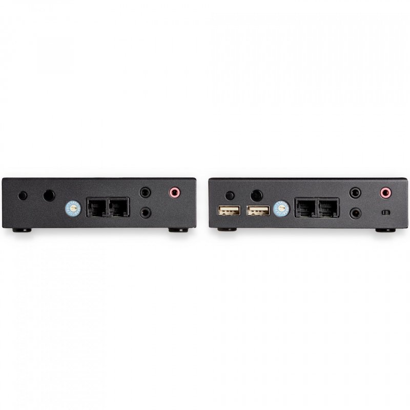 StarTech.com HDMI KVM Extender over IP Network - 4K 30Hz HDMI 2.0 and USB over IP LAN or Cat5e/Cat6 Ethernet Cable (100m