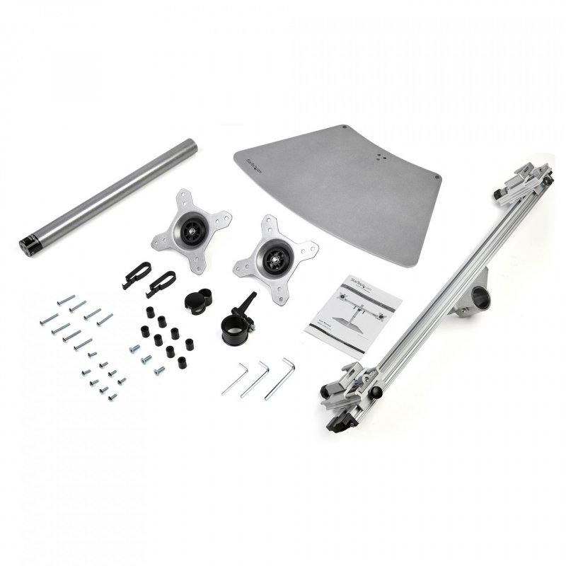 StarTech.com Bras pour écran PC double affichage à fixation horizontale - Aluminium