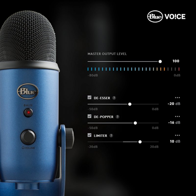 Blue Microphones Yeti Bleu Nuit