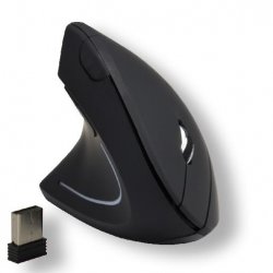 Left Handed Wireless Ergonomic Mouse