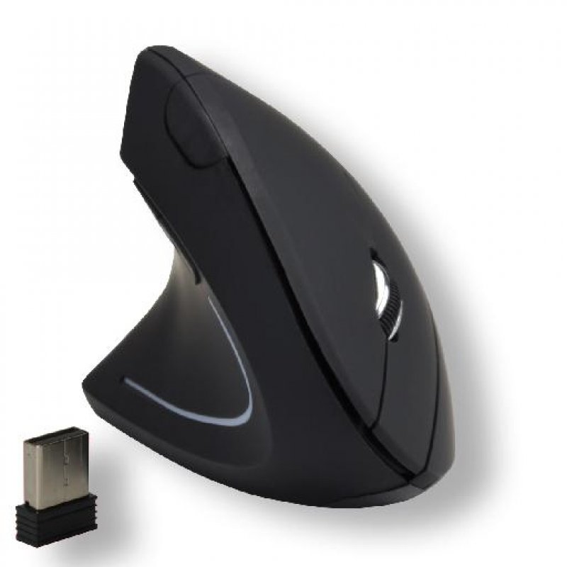 Left Handed Wireless Ergonomic Mouse