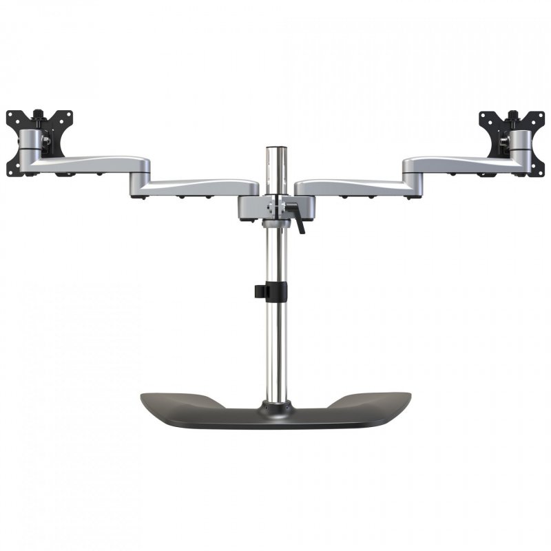 DUAL MONITOR STAND - FOR UP TO 32IN MONITORS-ARTICULATING ARMS