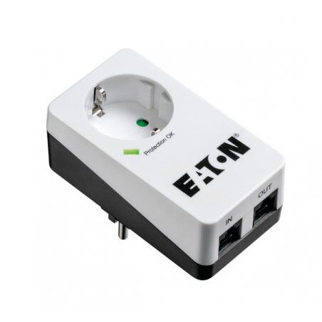 Eaton PB1TD protection surtension Noir, Blanc 1 sortie(s) CA 220 - 250 V