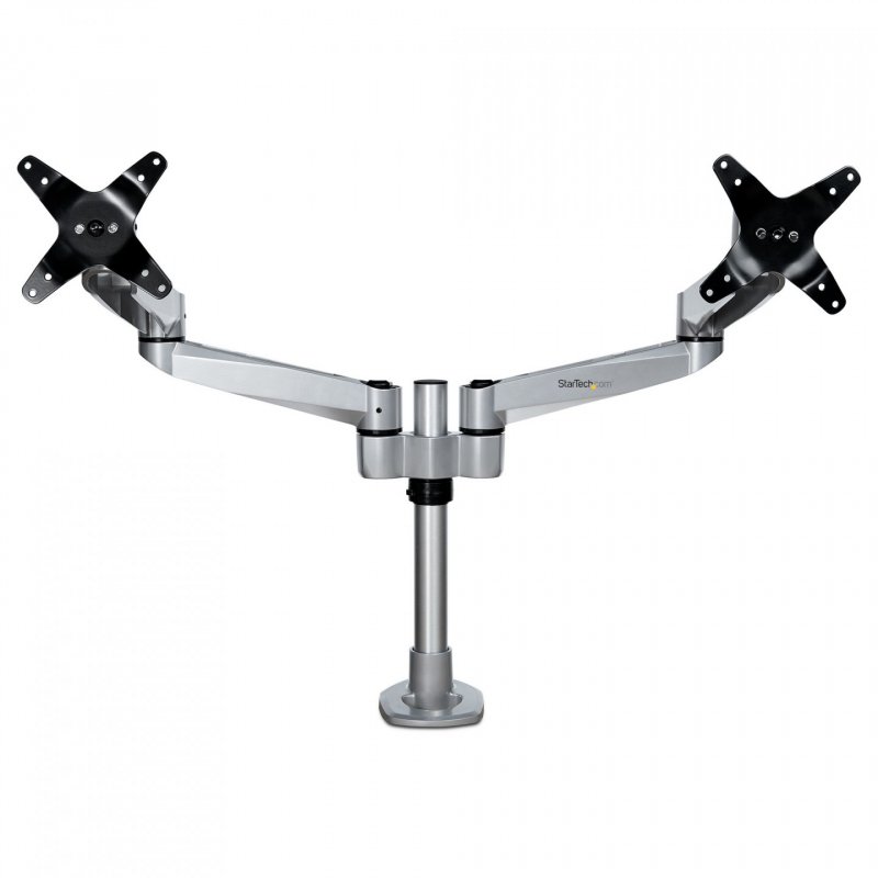 DESK MOUNT DUAL MONITOR ARM FOR UP TO 27IN VESA MONITORS