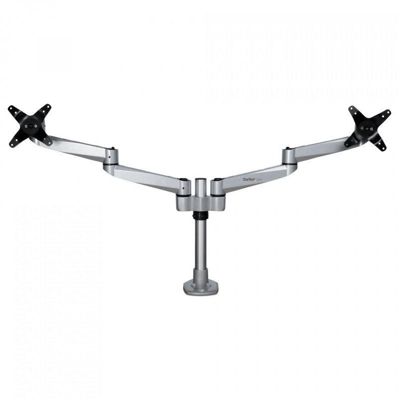 DESK MOUNT DUAL MONITOR ARM FOR UP TO 27IN VESA MONITORS