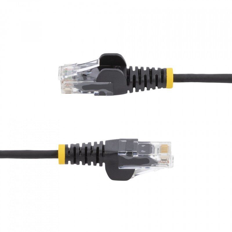 StarTech.com 2 m CAT6 Cable - Slim - Snagless RJ45 Connectors - Black