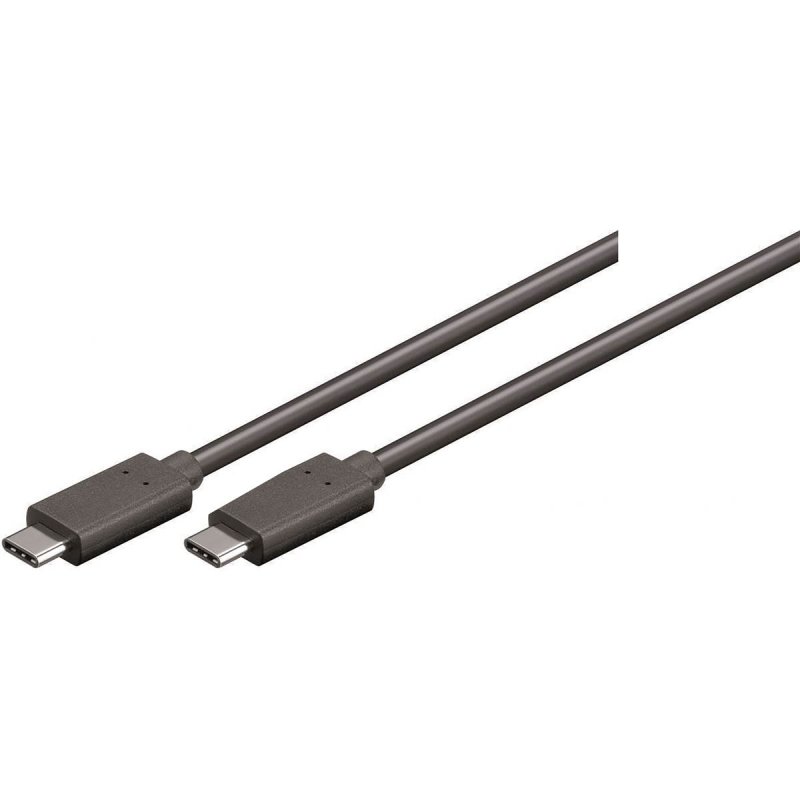 Uniformatic 10601 USB cable 1 m USB 3.2 Gen 1 (3.1 Gen 1) USB C Black