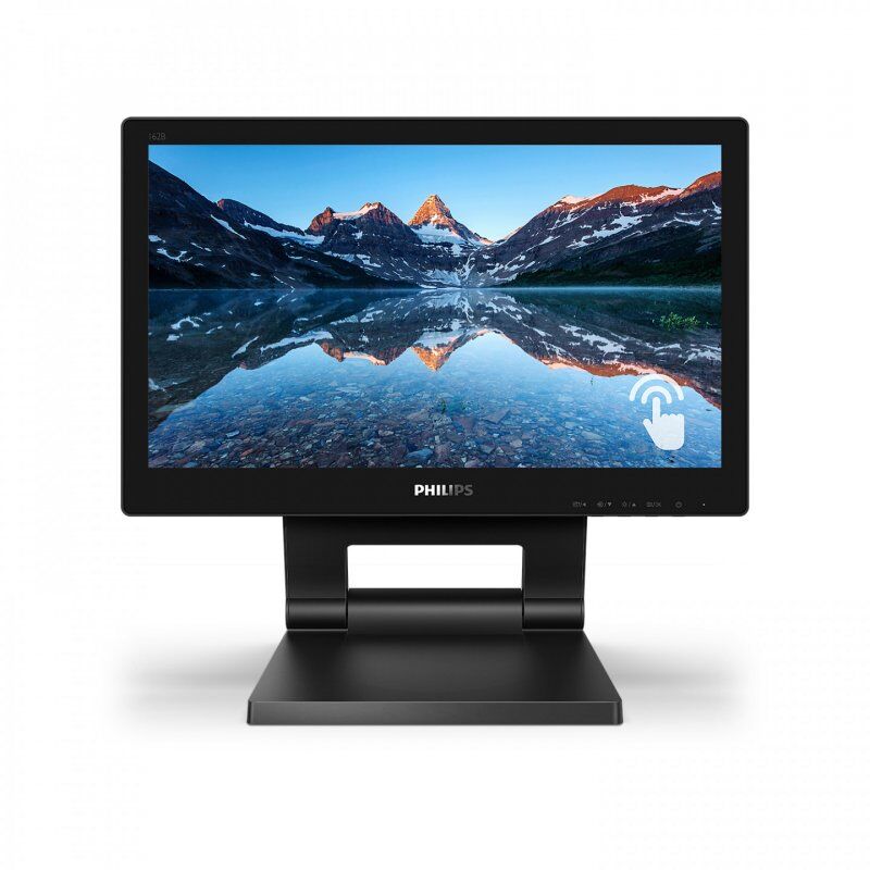 Philips 162B9T/00 écran plat de PC 39,6 cm (15.6") 1366 x 768 pixels HD LCD Écran tactile Noir